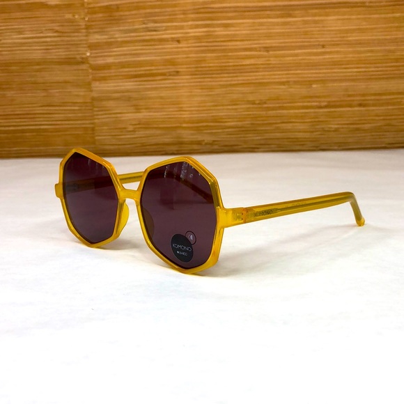 KOMONO Bonnie Milky Honey Sunglasses (NEW) - Picture 10 of 13